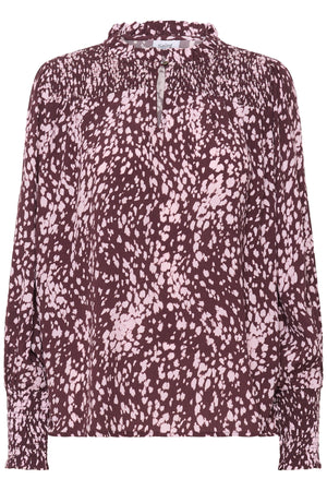 MalikaSZ Blouse Fudge Spotty Animal - 30514405