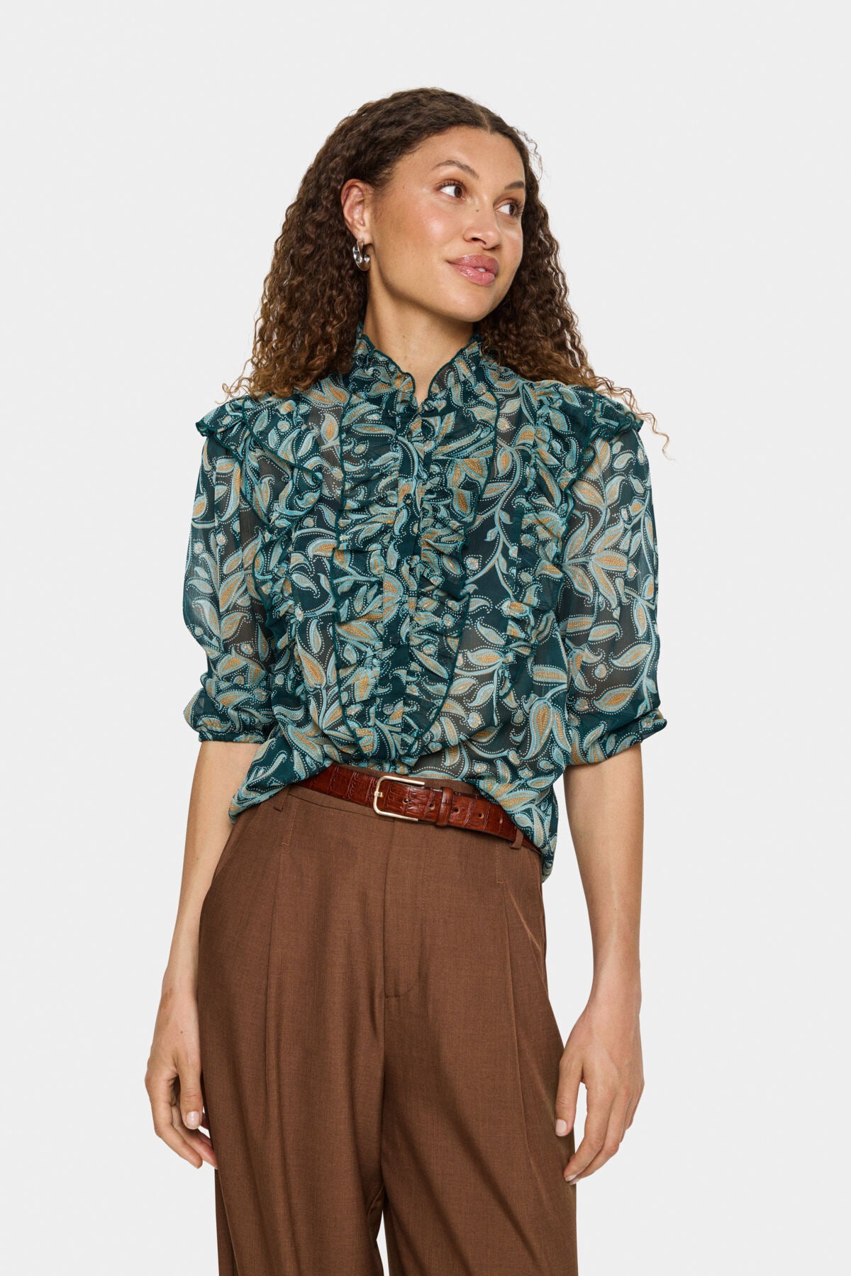 MaxineSZ Blus Pine Autumn Floral - 30514412