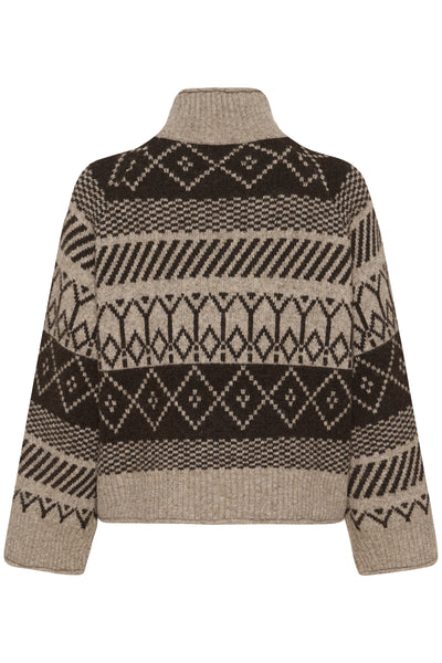 MichaSZ Rollneck Fondue Fudge Melange - 30514422 Thumbnail