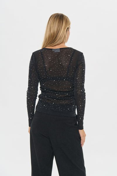 MaisieSZ Blus Svart - 30514424 Thumbnail