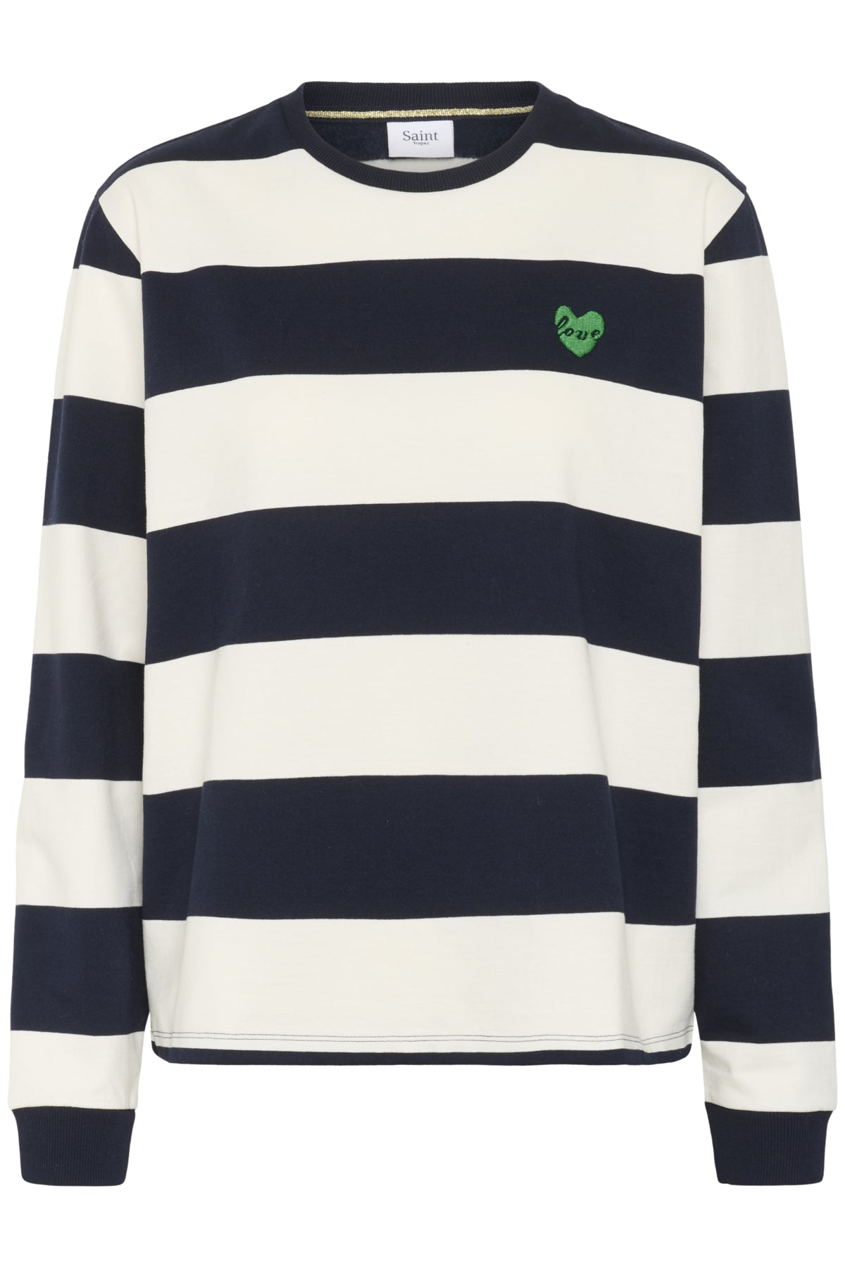 MajsaSZ Sweatshirt Nightsky Ice Block Stripe - 30514451