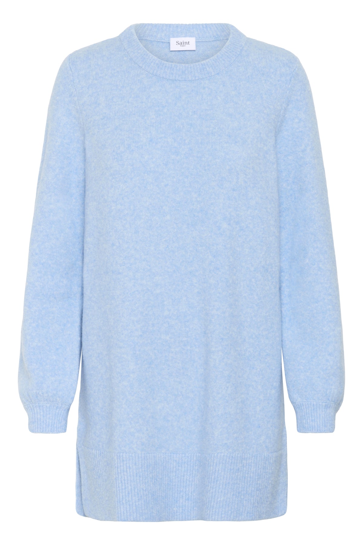 MaleenSZ Lång Tröja Starlight Blue - 30514453