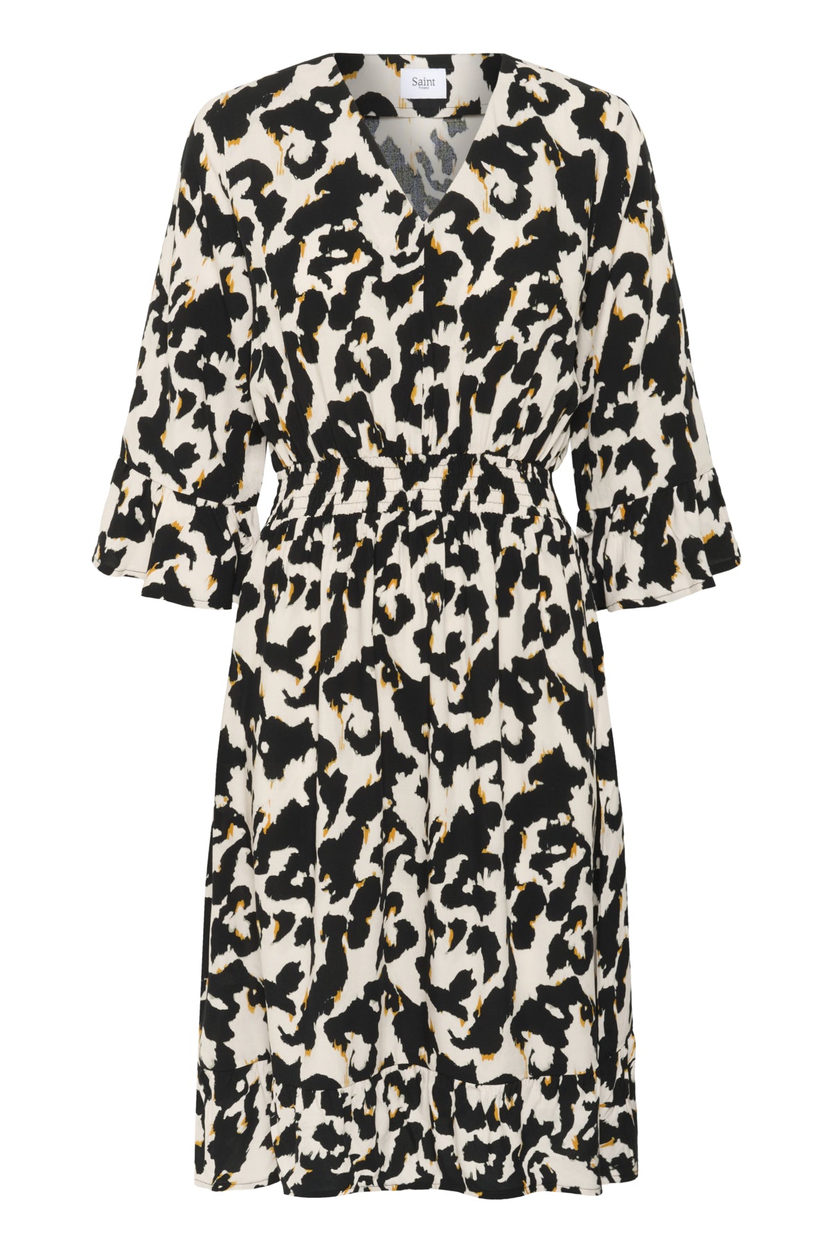 MarcaSZ Lång Klänning Orchid Painted Leopard - 30514463