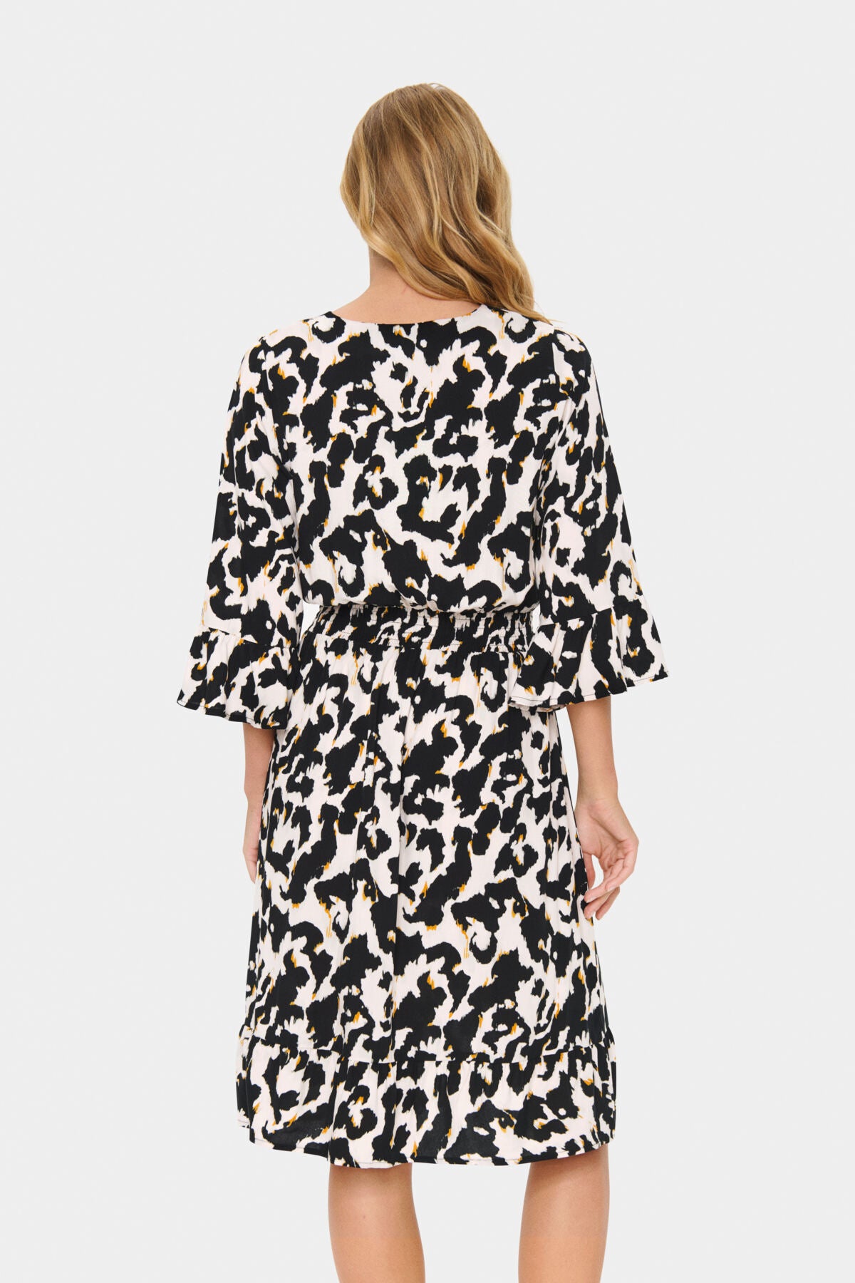 MarcaSZ Lång Klänning Orchid Painted Leopard - 30514463