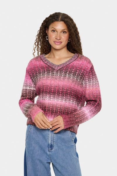 MirabelSZ Pullover Pink Peacock Melange - 30514466 Thumbnail