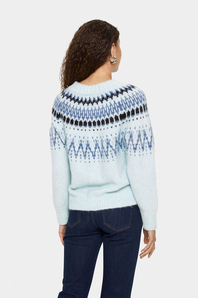 MegnaSZ Cardigan Starlight Blue Melange - 30514468 Thumbnail