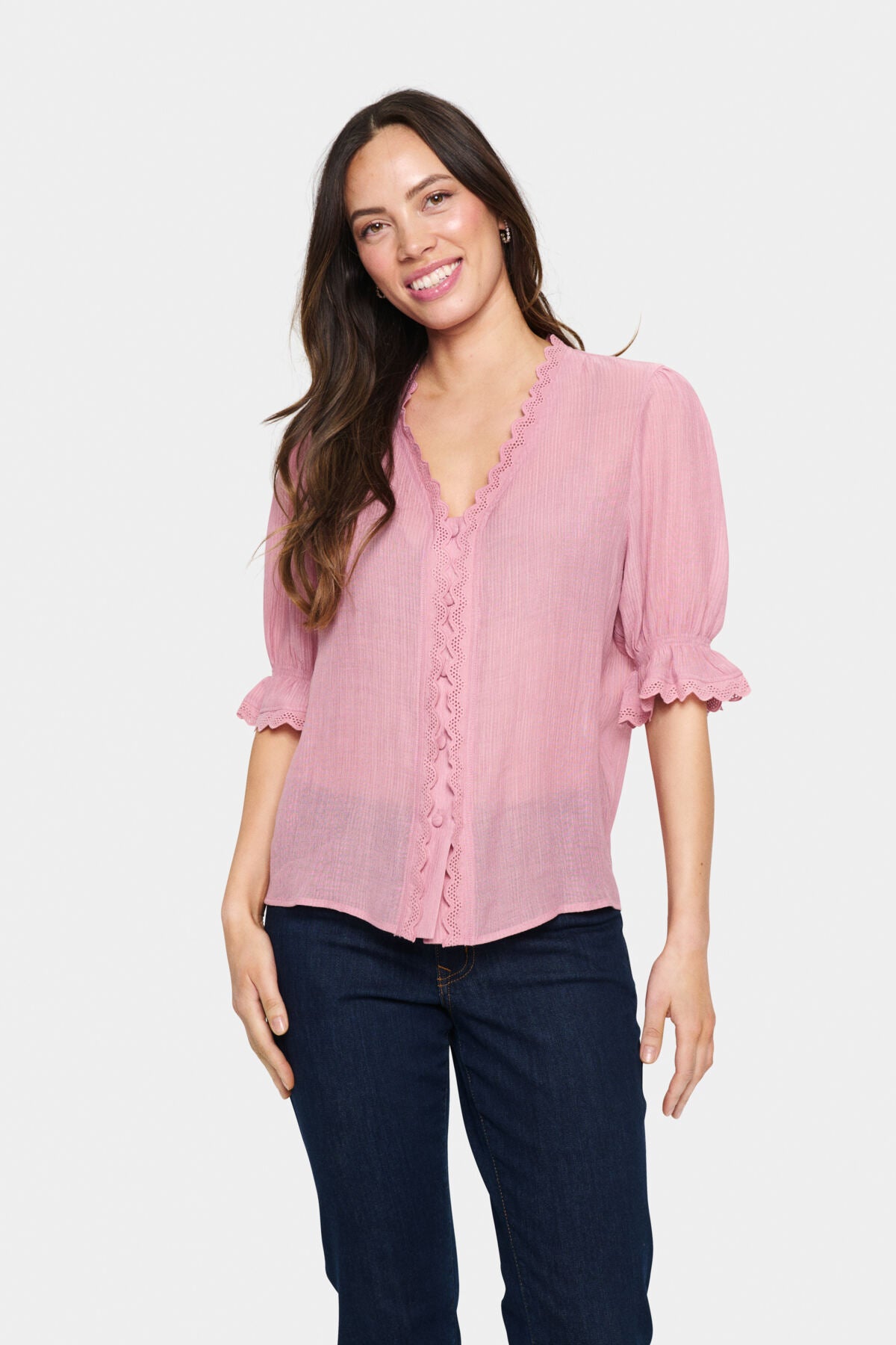 KristelSZ Skjorta Pink Nectar - 30514480