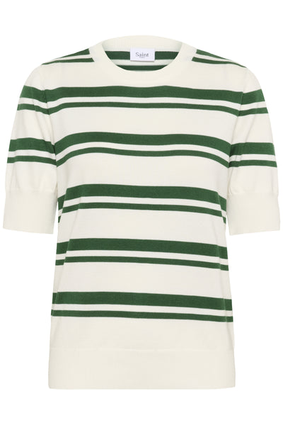 MilanaSZ SS Pullover Abundant Green Swizzle - 30514528 Thumbnail