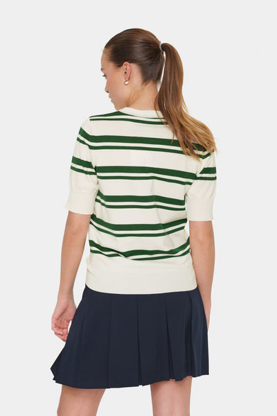 MilanaSZ SS Pullover Abundant Green Swizzle - 30514528 Thumbnail