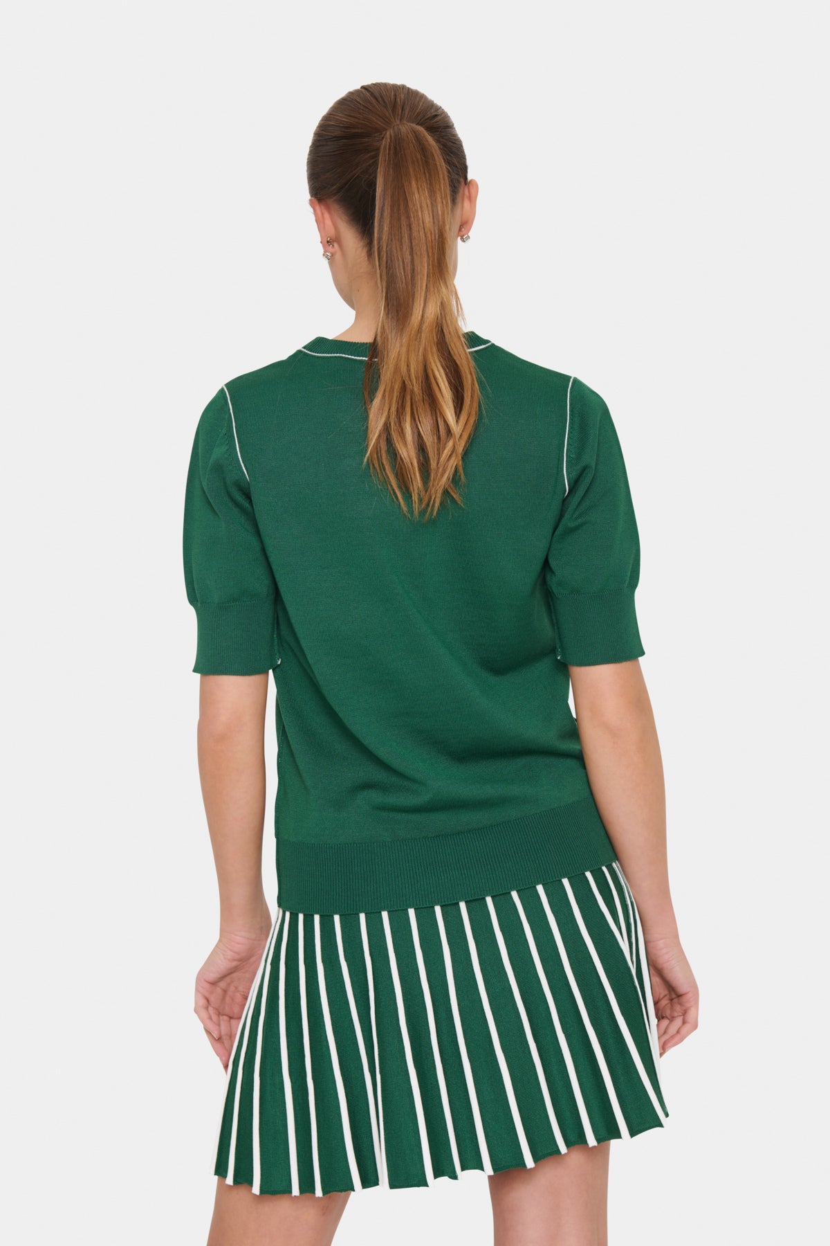 MilaneSZ SS Pullover Abundant Green - 30514529