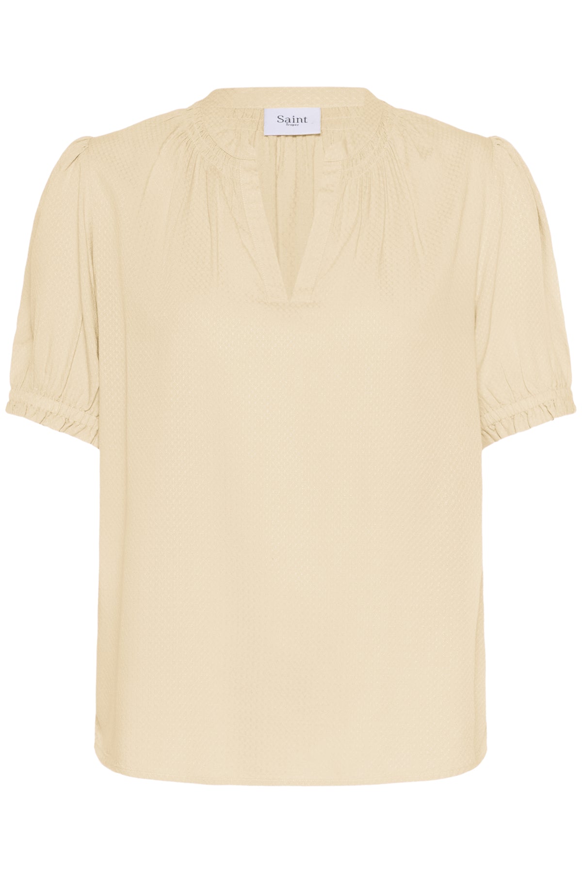 BrittaSZ SS Blus Creme - 30514534