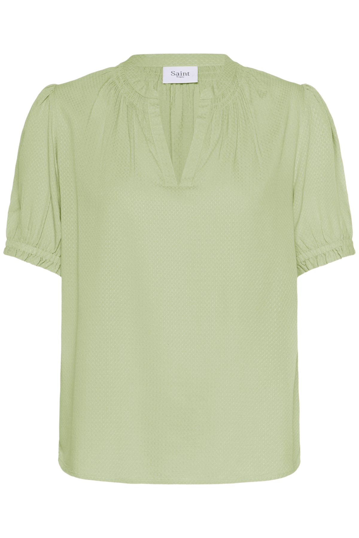 BrittaSZ SS Blus Smoke Green - 30514534
