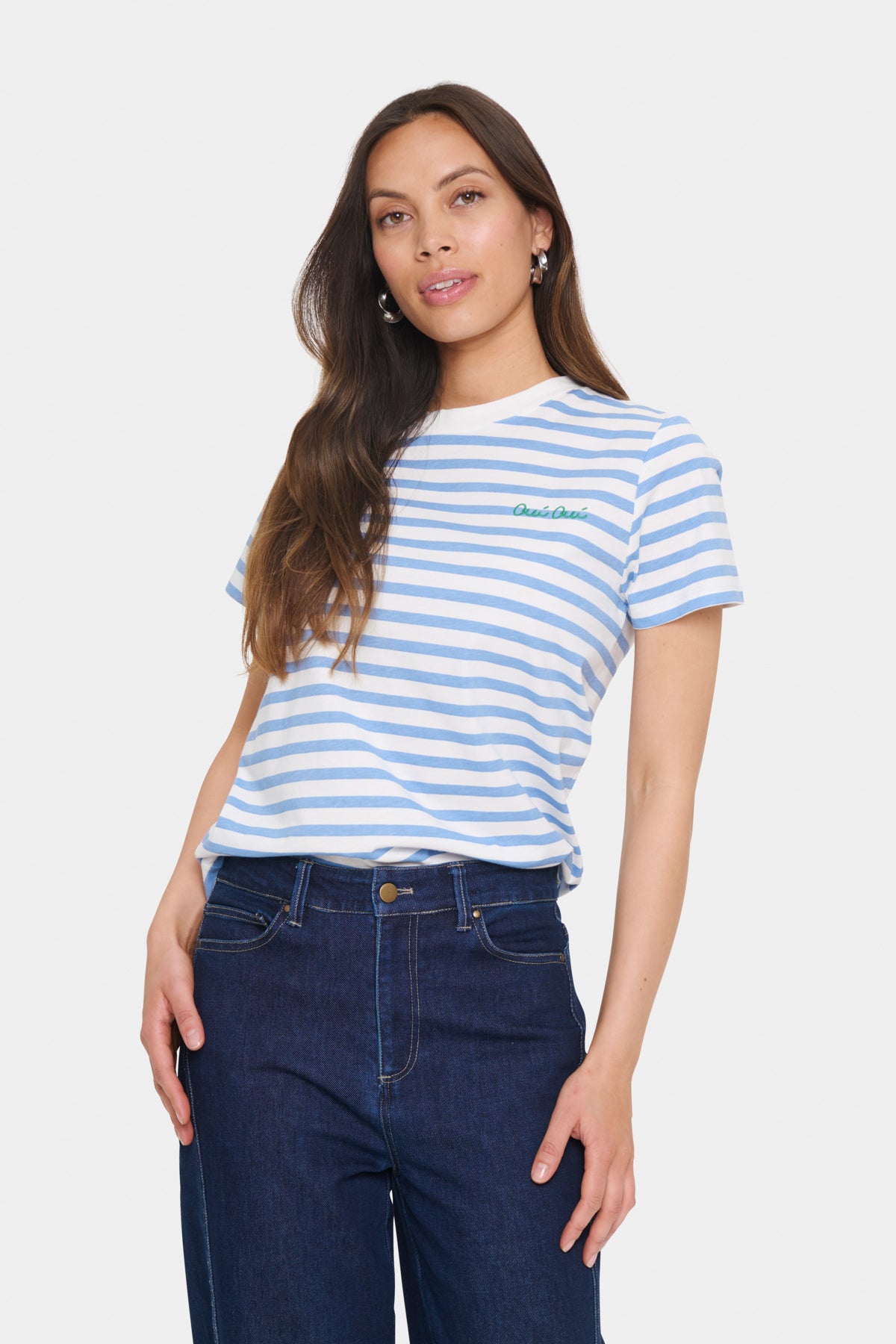 MinkaSZ T-Shirt Allure Ice Stripe - 30514538