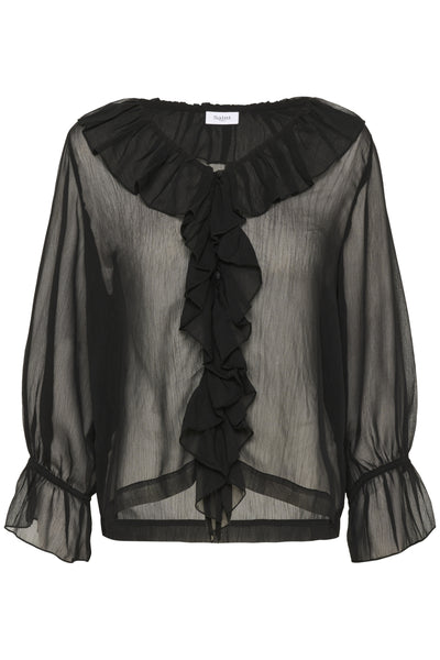 NanetteSZ Blus Svart - 193911 - 30514559 Thumbnail