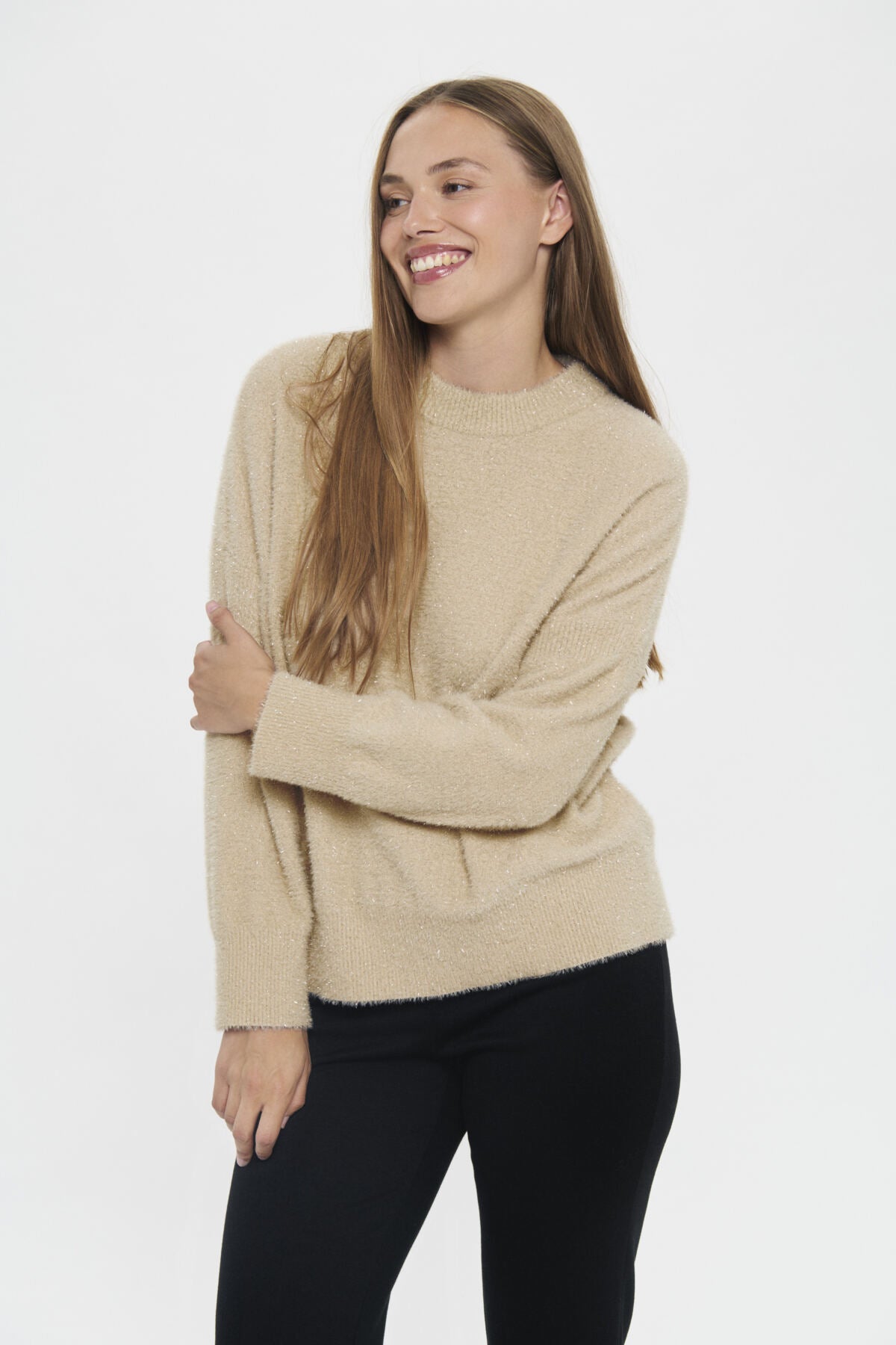 NushaSZ Pullover Bleached Sand - 131008 - 30514593