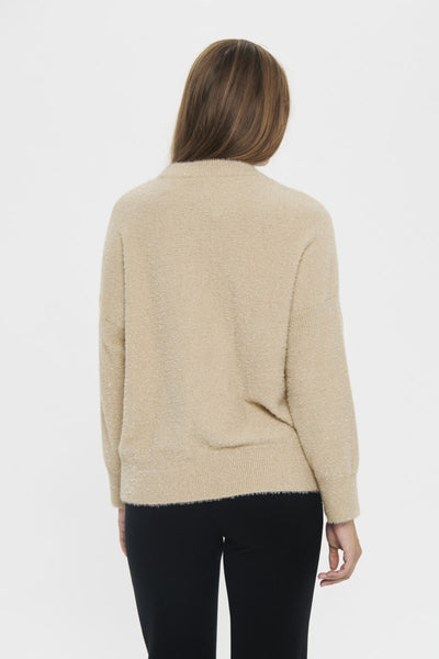 NushaSZ Pullover Bleached Sand - 131008 - 30514593 Thumbnail