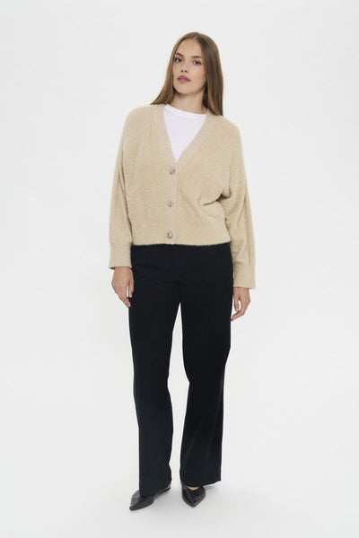 NushaSZ Cardigan Bleached Sand - 131008 - 30514594 Thumbnail