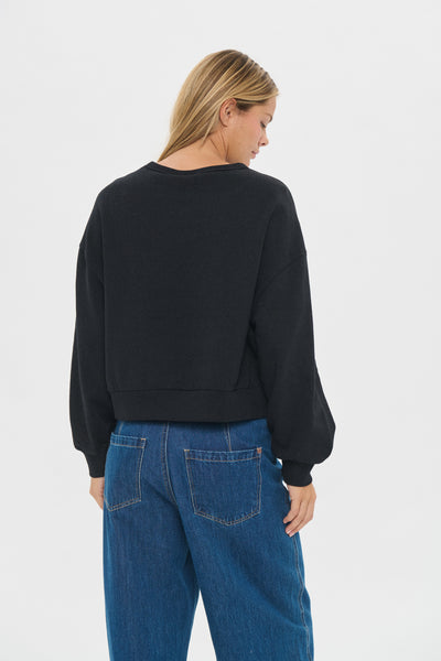 NevannaSZ Sweatshirt Svart - 193911 - 30514596 Thumbnail
