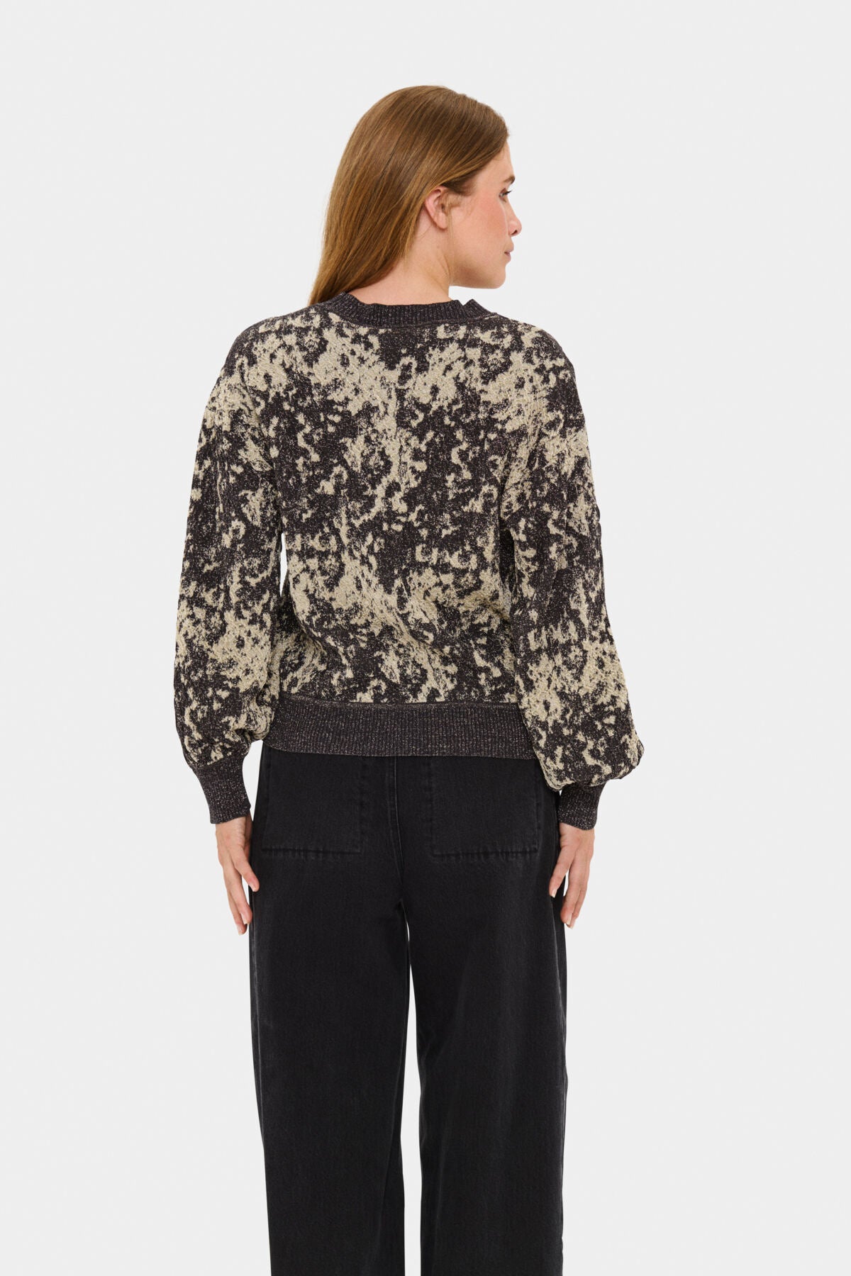NahlaSZ Pullover Gunmetal Melange - 1803061 - 30514614