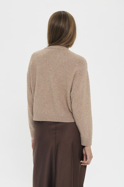 NovaSZ Cardigan Pine Bark Melange - 1714101 - 30514624 Thumbnail