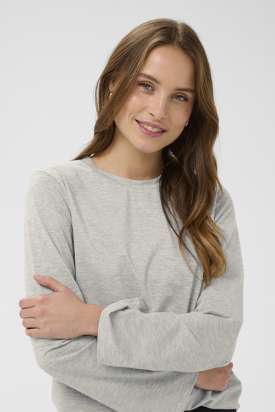 HagaSZ LS Blus Pearl Grey Mel - 1541011 - 30514652 Thumbnail
