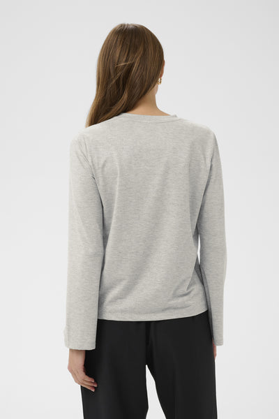 HagaSZ LS Blus Pearl Grey Mel - 1541011 - 30514652 Thumbnail