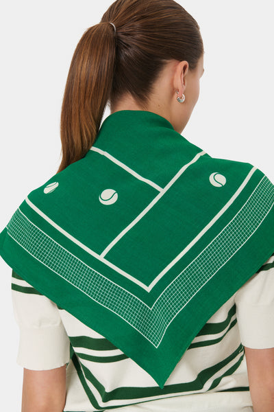 XaniSZ Scarf Abundant Green Bright - 30514700 Thumbnail