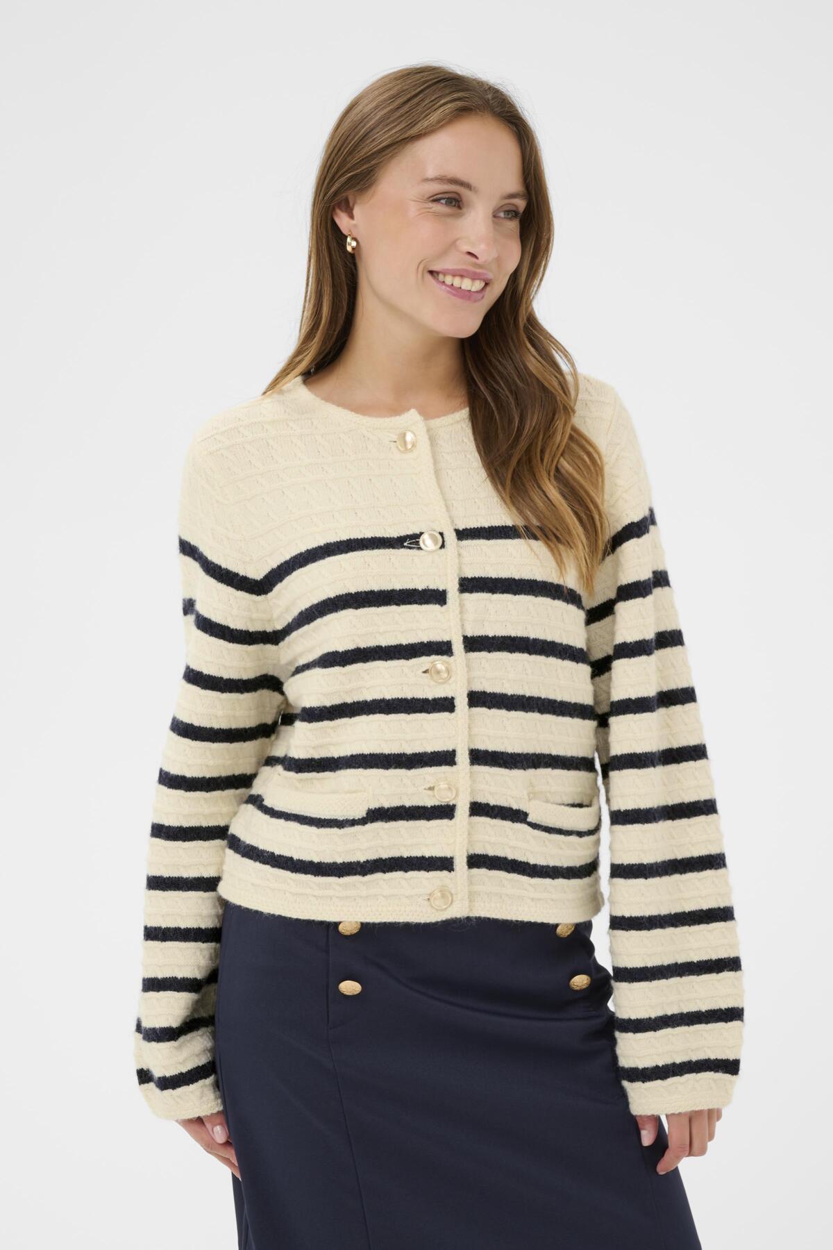 OlenaSZ Cardigan Seedpearl - 120703 - 30514713
