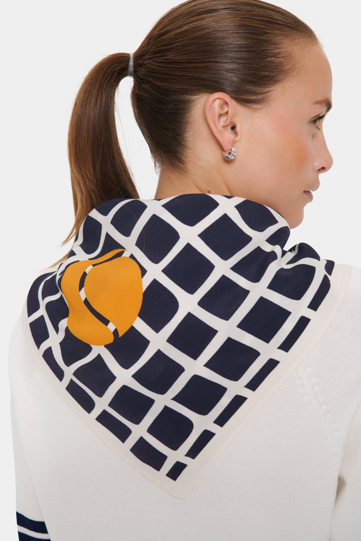 XannaSZ Scarf Baritone Blue Zinnia - 30514734