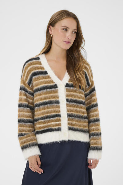 OlmaSZ Cardigan Tannin Black NavySky Stripes - - 30514758 Thumbnail