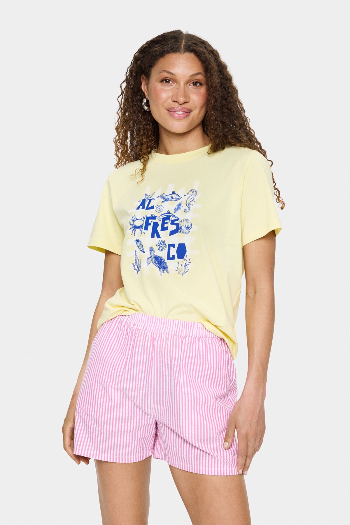 LoraneSZ T-Shirt Elfin Yellow