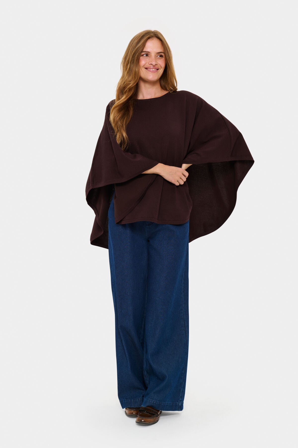 BilliSZ Poncho Chocolate Plum - 30514828