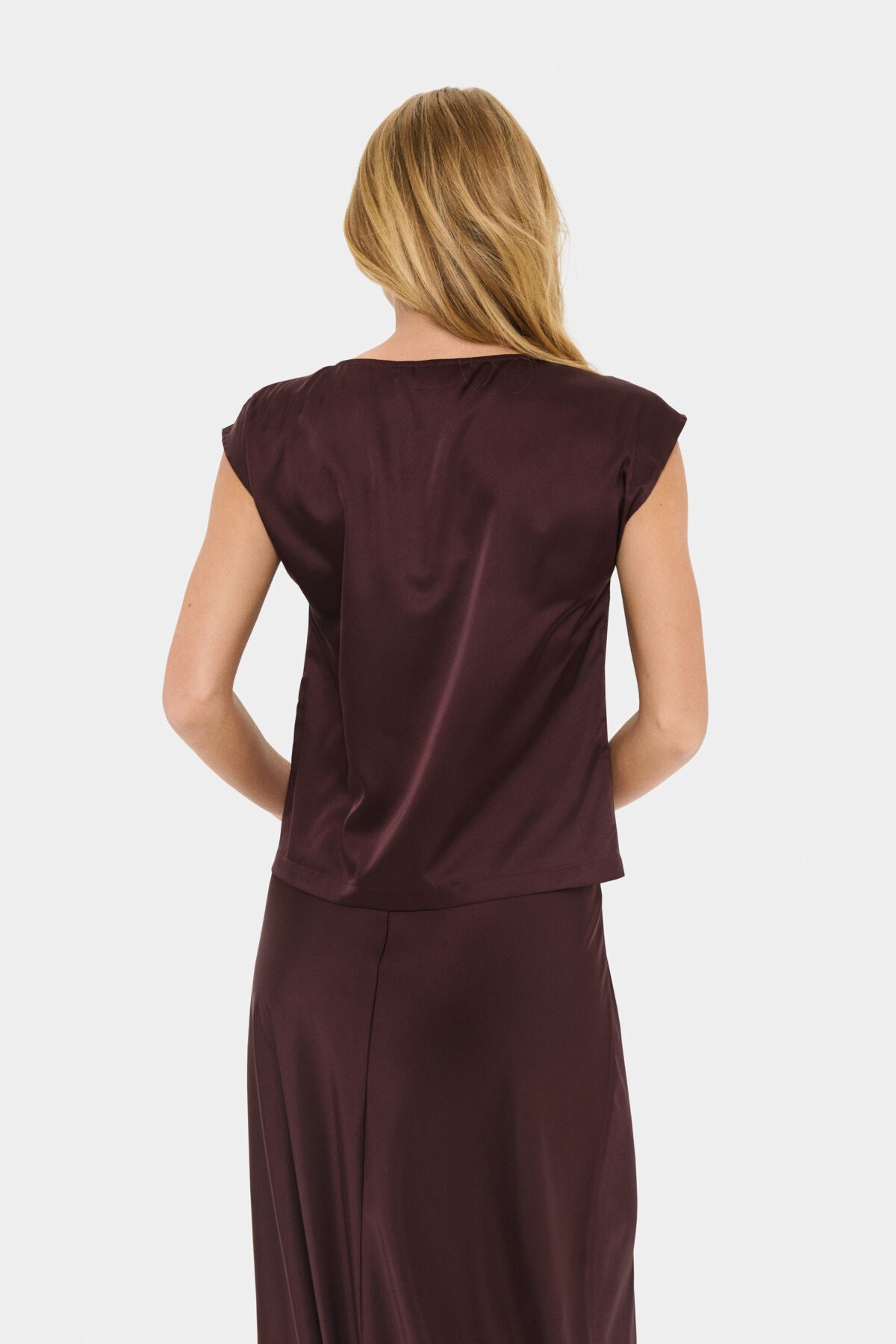 ZidtSZ Cap Sleeve Top FUDGE - 30514839
