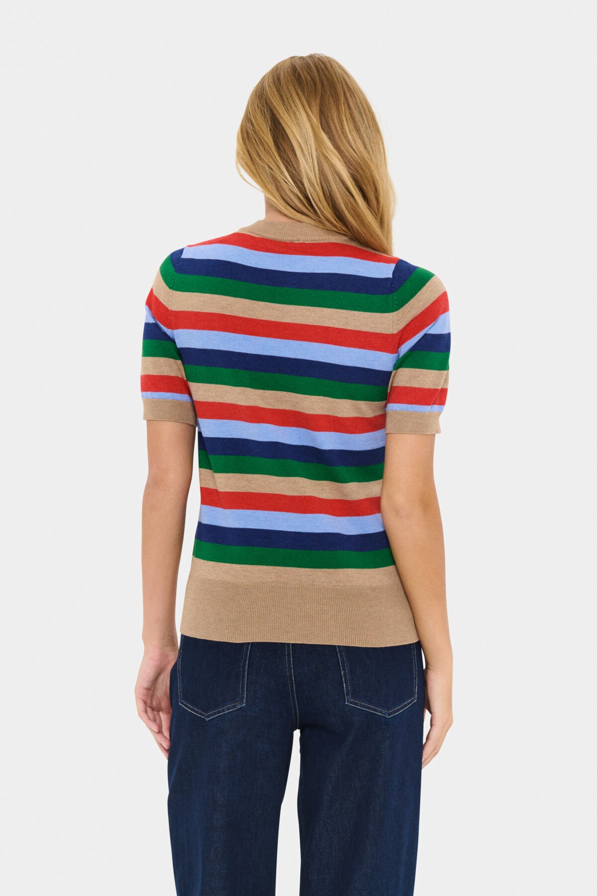 MiliaSZ SS Pullover Tigers Eye Multi Stripe - 30514844