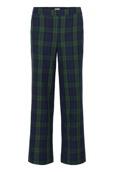 MadonnaSZ Byxor Ocean Botanical Plaid - 30514853 Thumbnail