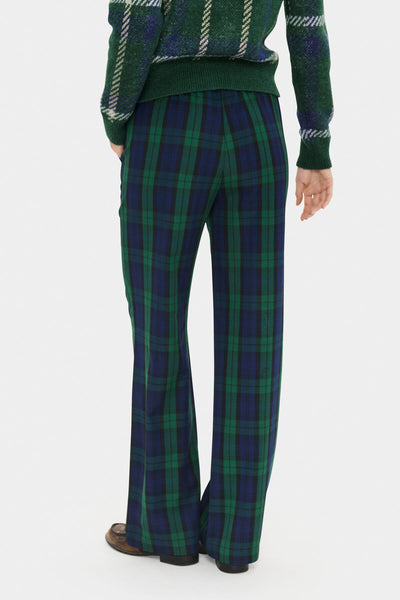 MadonnaSZ Byxor Ocean Botanical Plaid - 30514853 Thumbnail