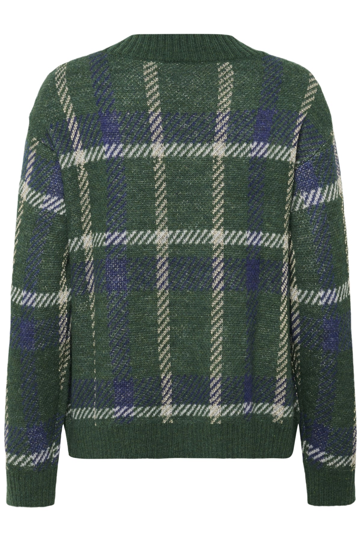 MoanaSZ Pullover Botanical Naval Plaid - 30514863