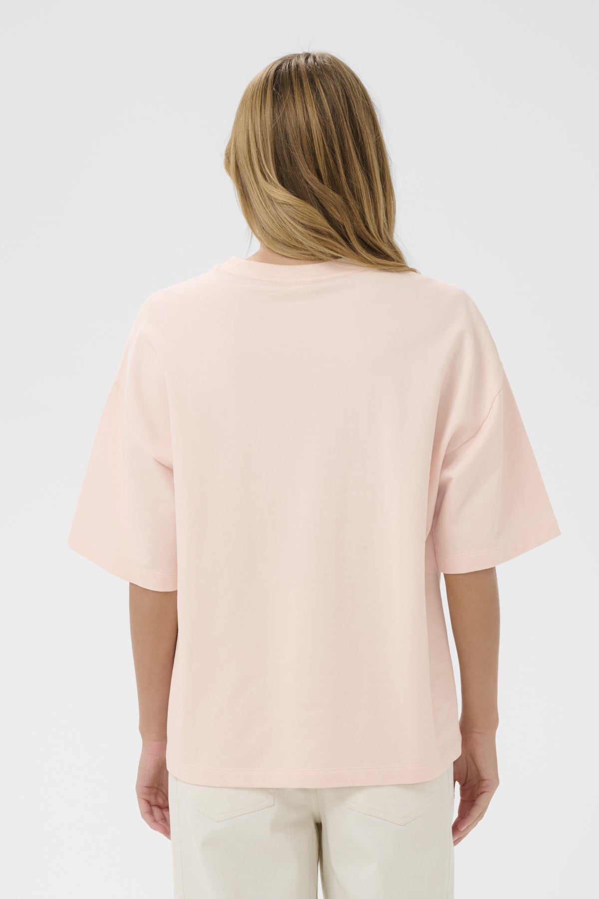 PextonSZ SS Sweatshirt Barely Pink - 122906 - 30514916