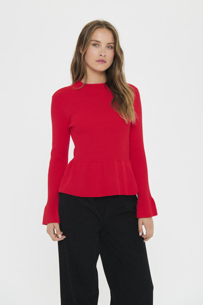 MadelenaSZ Pullover Chinese Red - 30514993 Thumbnail