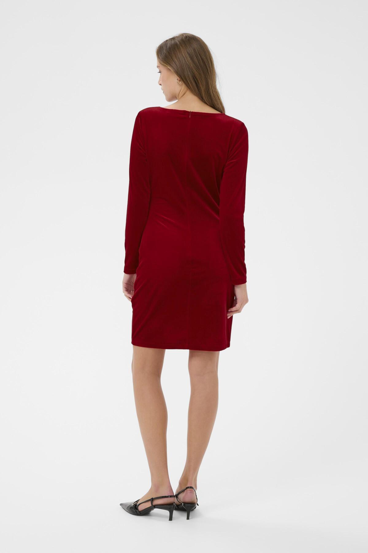 MaryannSZ LS Klänning Chinese Red - 30515017