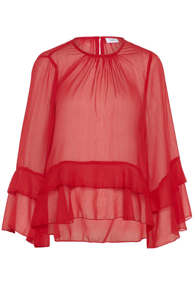 MazelleSZ Blus Chinese Red - 30515020 Thumbnail
