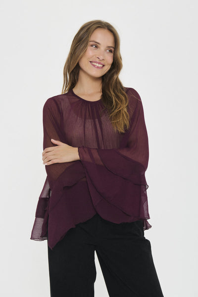 MazelleSZ Blouse Winetasting - 30515020 Thumbnail