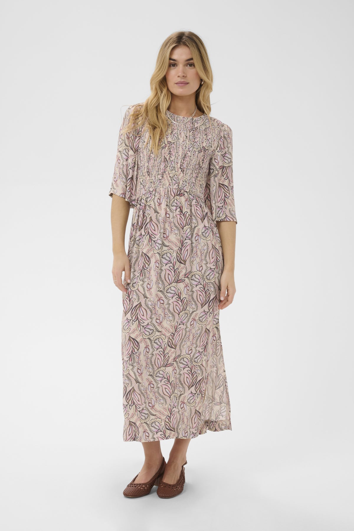 ShaktiSZ Klänning Dusty Pinks Arty Blooms - 3051 - 30515270
