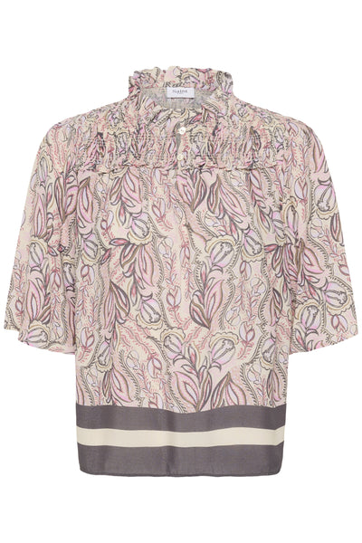 ShaktiSZ Blus Dusty Pinks Arty Blooms - 3051 - 30515271 Thumbnail