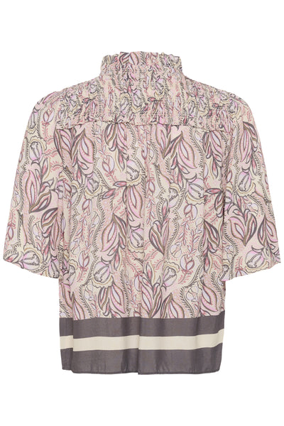 ShaktiSZ Blus Dusty Pinks Arty Blooms - 3051 - 30515271 Thumbnail