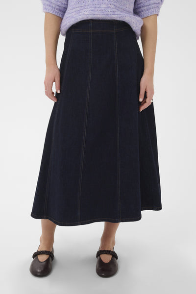 SambrinaSZ Kjol Mörkblå Denim - 600105 - 30515288 Thumbnail