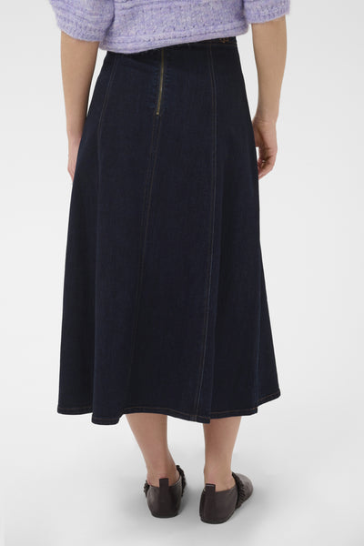 SambrinaSZ Kjol Mörkblå Denim - 600105 - 30515288 Thumbnail
