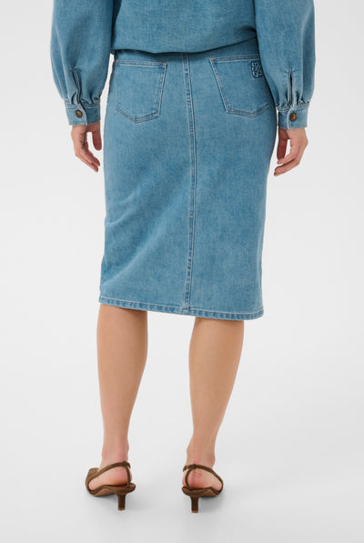 TeraSZ Skirt Medium Blue Denim - 600104 - 30515478 Thumbnail