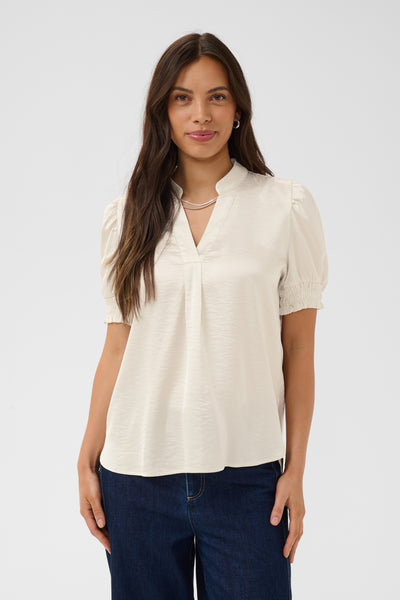 PananSZ SS Blouse Ice - 110605 - 30515667 Thumbnail