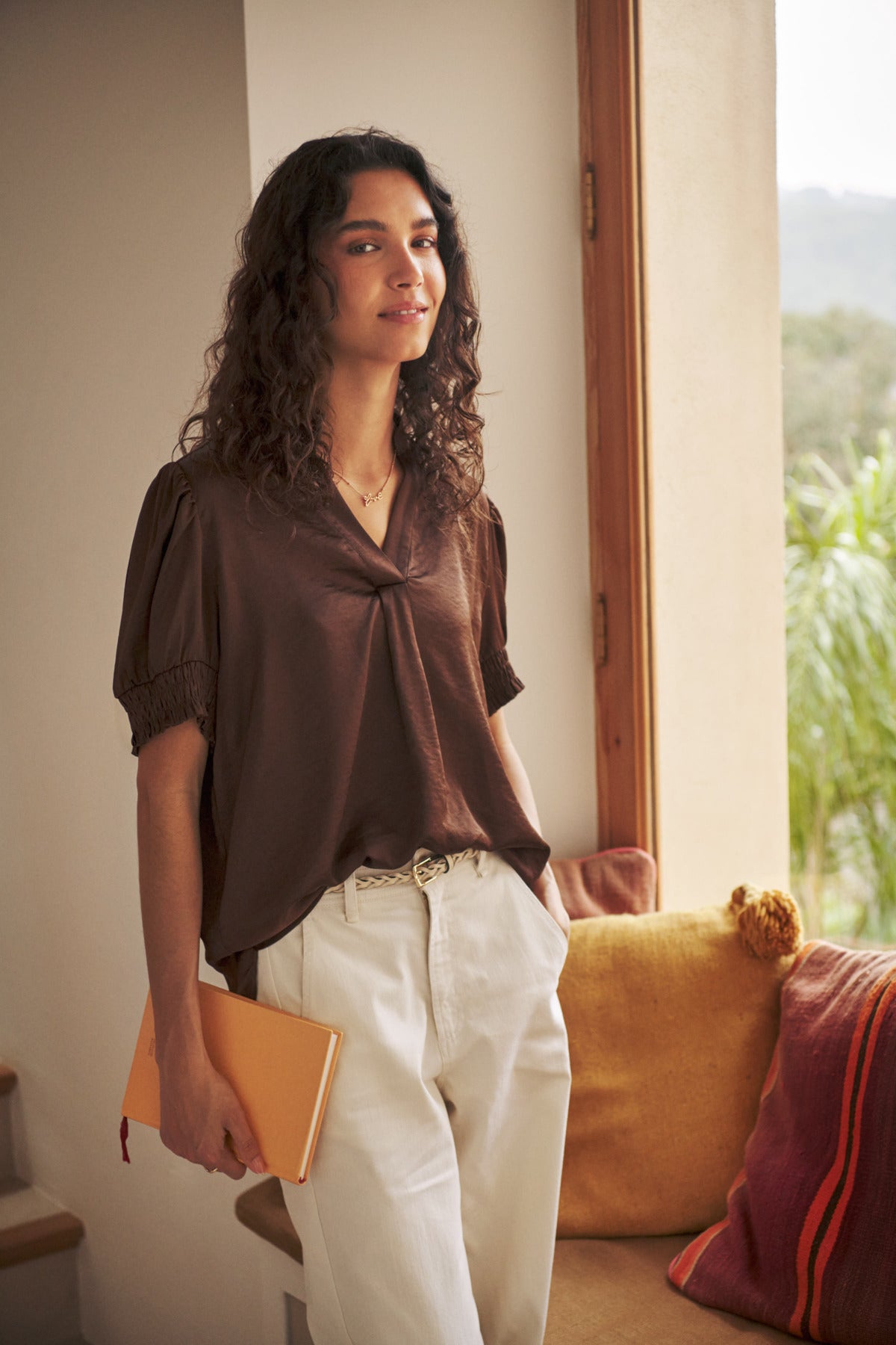 PananSZ SS Blus Major Brown - 190810 - 30515667